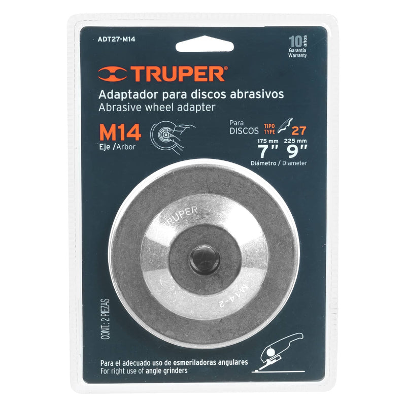 Adaptador para discos tipo 42, rosca milimétrica M14-2.0 mm