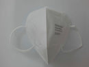 Cubrebocas KN95 blanco.  Caja con 40 piezas.