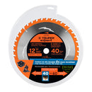 Disco sierra p/madera 12', 40d, centro 1', Expert