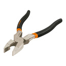 Pinza profesional p/electricista 8', alta palanca,mgo vinil