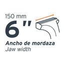 Tornillos de banco tipo Europeo, hierro nodular, 6'