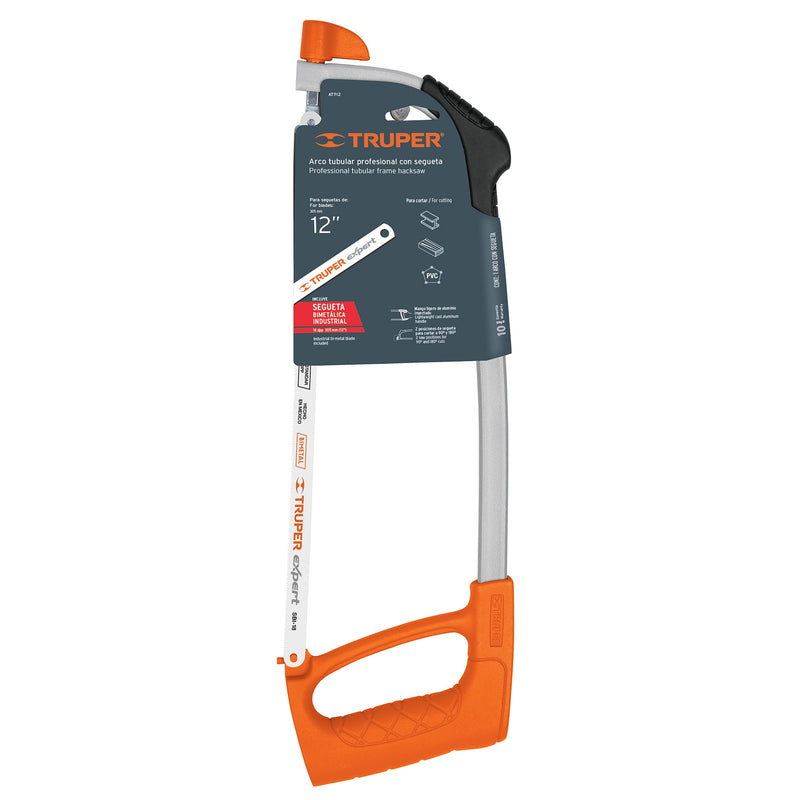 Arco profesional tubular para segueta 12'