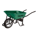 Carretilla 4.75 ft3, bandeja angosta, llanta imponchable