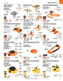 Aspersor base metálica, tipo manguera