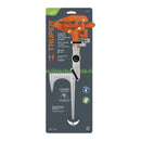 Aspersor metálico reforzado, estaca de escalón