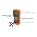 Multímetro digital profesional con RMS verdadero