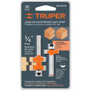 Juego de machimbrador, 3/4', con balero