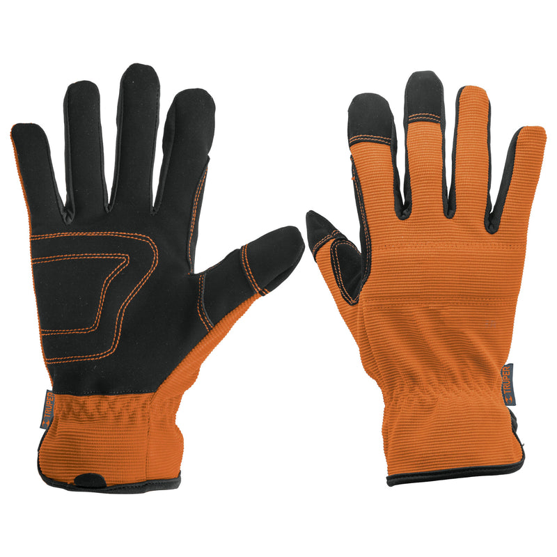 Guantes para mecánico, palma reforzada