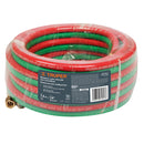 Manguera cuata reforzada para oxiacetileno, 7.5 m