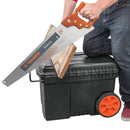 Caja herramienta, plástica, 23', con ruedas