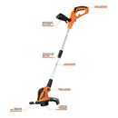 Desbrozadora eléctrica 450 W mango 'D', 13' de corte