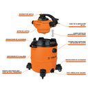 Aspiradora de 16 galones