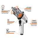 Llave neumática de impacto, industrial, 1/2'