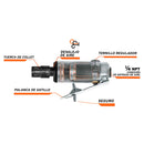 Miniesmeriladora, neumática, 1/4'