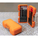 Juego de brocas para metal y concreto, 11 piezas