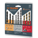 Juego de brocas mixto, 9 piezas