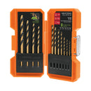 Juego de brocas de alta velocidad, 13 piezas