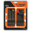 Juego de brocas de alta velocidad, 13 piezas