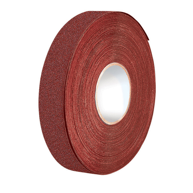Lija para plomero grano 120, ancho 1', rollo de 45 m