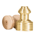 Plomada de latón tipo Guatemala, 8 oz