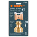 Plomada de latón tipo Guatemala, 8 oz