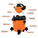 Aspiradora de 12 galones