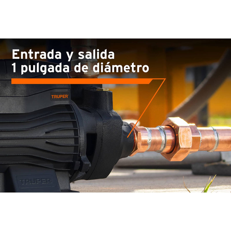 Bomba eléctrica periférica para agua 1/2 HP