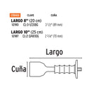 Cincel ladrillero, 2-3/4 X 10', con grip