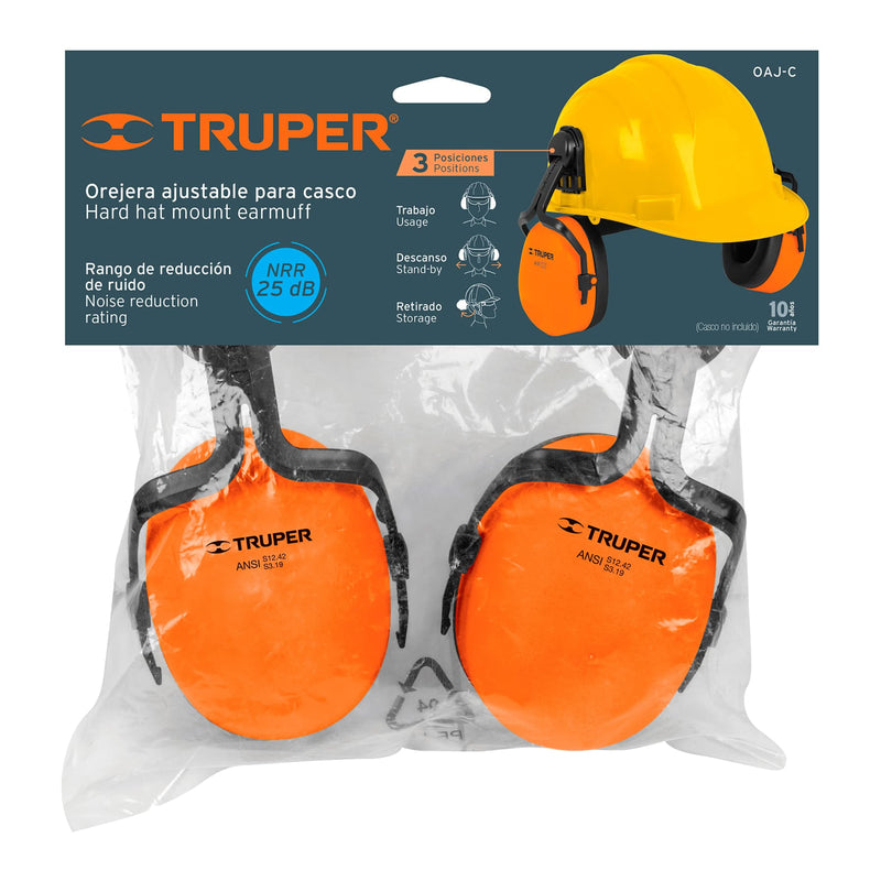 Orejera ajustable para casco