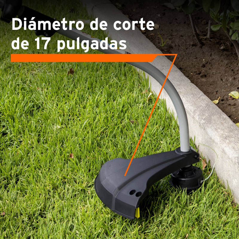 Desbrozadora a gasolina 26 cc mango 'D', 17' de corte