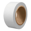 Cinta antiderrapante con abrasivo, rollo, 50 mm, blanca