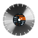 Disco de diamante, 14' para concreto