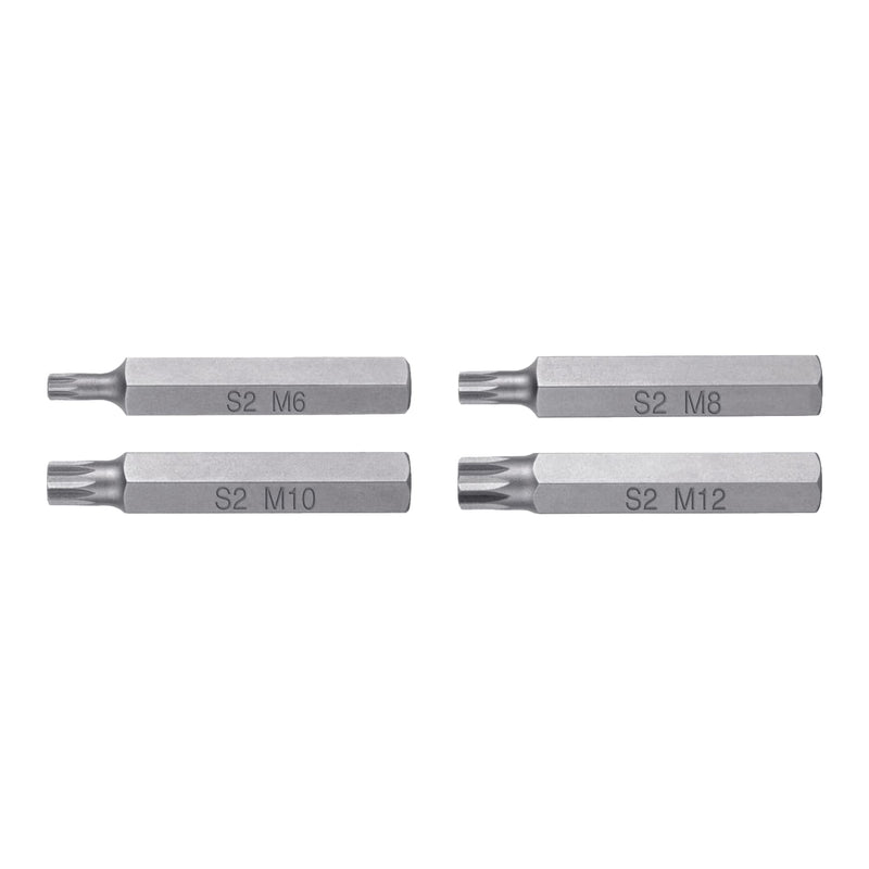 Puntas para desarmador bristol combinadas, 3', 4 piezas
