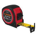 Flexómetro compacto con grip, 5.5 m, cinta 25 mm