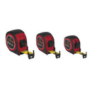 Flexómetro compacto con grip, 8 m, cinta 25 mm