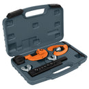 Juego de cortador de tubo y avellanador, 3 piezas