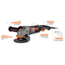 Esmeriladora angular, 4-1/2', industrial, 900 W