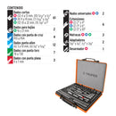 Juego de herramienta para mecánico, mixto, 103 piezas