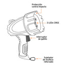Lámpara recargable de led alta potencia, 1500 lm, 5 W