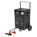 Cargador de baterías con ruedas 12 V, 200 A