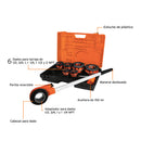 Juego de tarrajas para tubo, 9 piezas