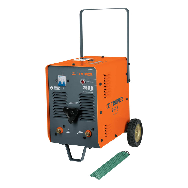 Soldadora arco eléctrico,compacta,250 Amp, LATAM