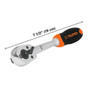 Matraca doble, cuadro 1/4'y 3/8'