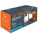 Bomba eléctrica tipo jet para agua, acero inoxidable, 1 HP