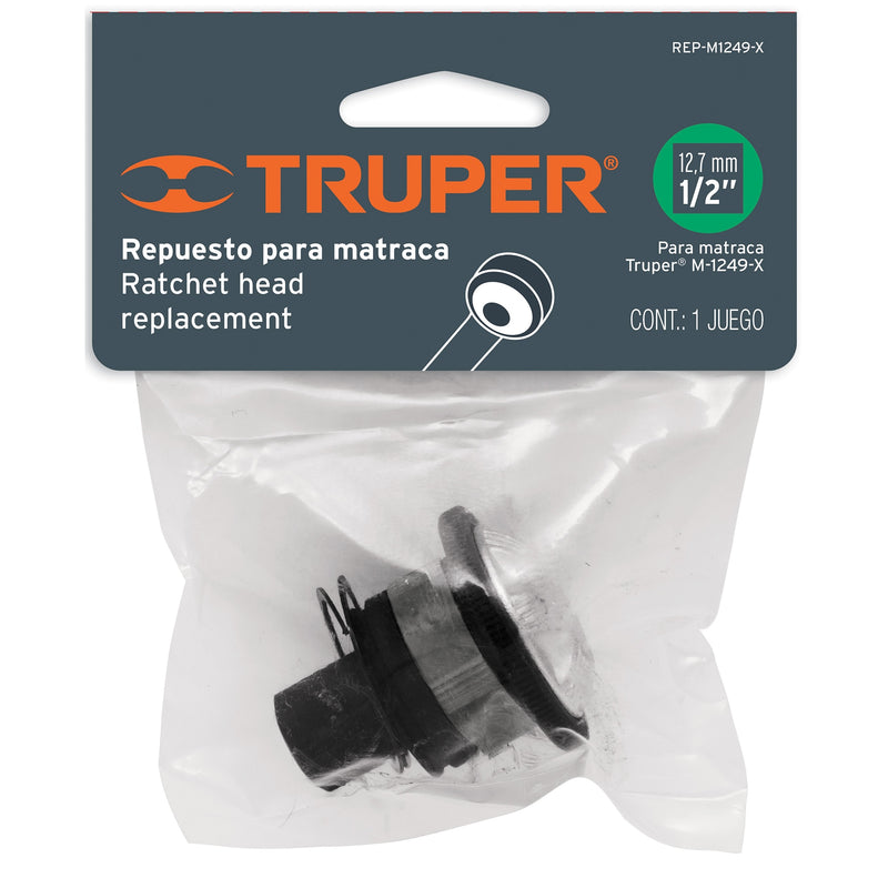 Repuesto para matraca cabeza redonda M-1249-X, cuadro 1/2'