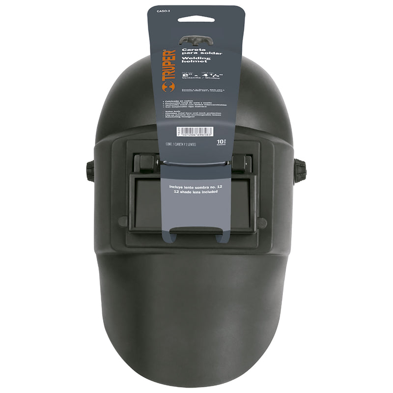 Careta para soldar, ergonómica