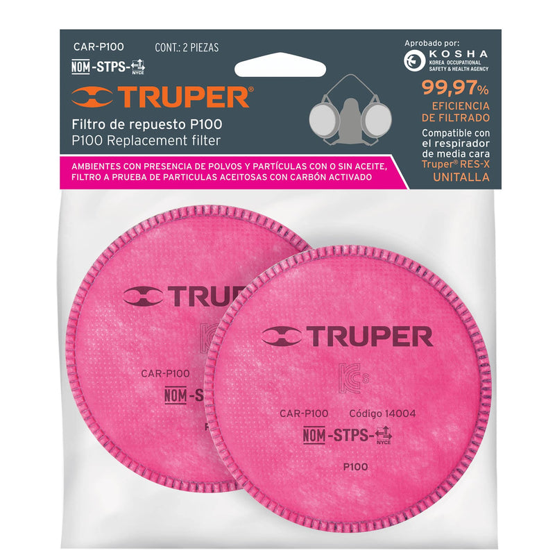 Filtro de repuesto, R95, bolsa con 2 pzas