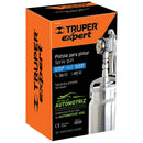Pistola p/pintar succión HVLP,vaso alum,1.4 mm,Truper Expert