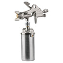 Pistola p/retoque succión, HVHP,vaso alum,boquilla 1.5 mm