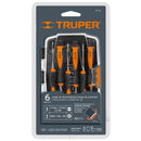 Juego con desarmadores largos de precisión, 6 piezas